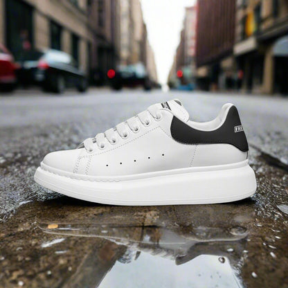 Phoenix White Gold Unique Bold Art - Freaky Shoes | Custom Art Sneakers