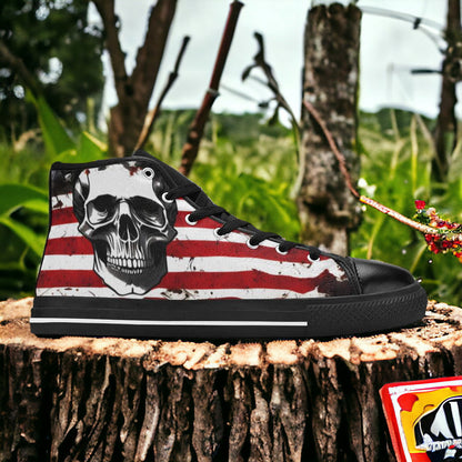 Butterfly Rainbow Orange Black Unique WOMEN Bold Art - Freaky Shoes | Custom Art Sneakers