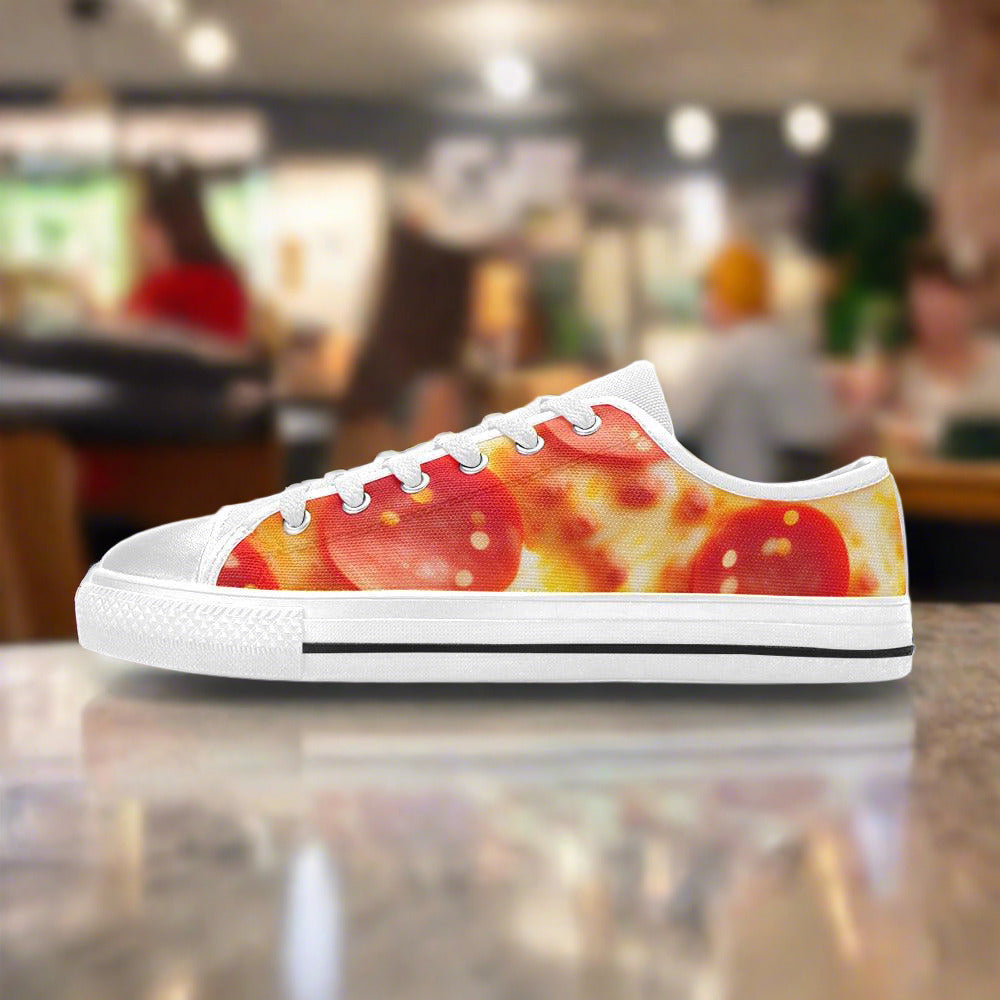 Koi Amber Gold Wearable MEN Bold Art - Freaky Shoes | Custom Art Sneakers