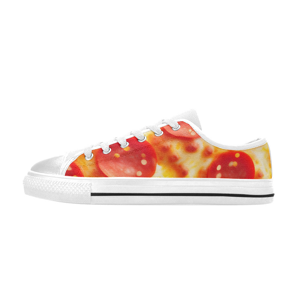 MEN'S Cc Pepperoni Pizza Cheese Canvas Vivid Shoes