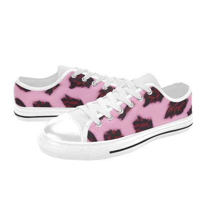 WOMEN'S Cc Animal Print Canvas Dark Academia Shoes