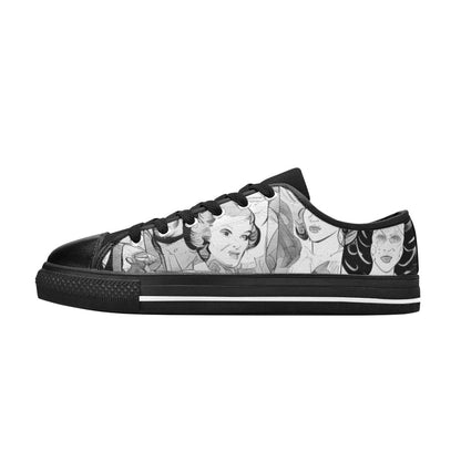 WOMEN'S Cc Pop Art 2 Canvas Grunge Sneakers