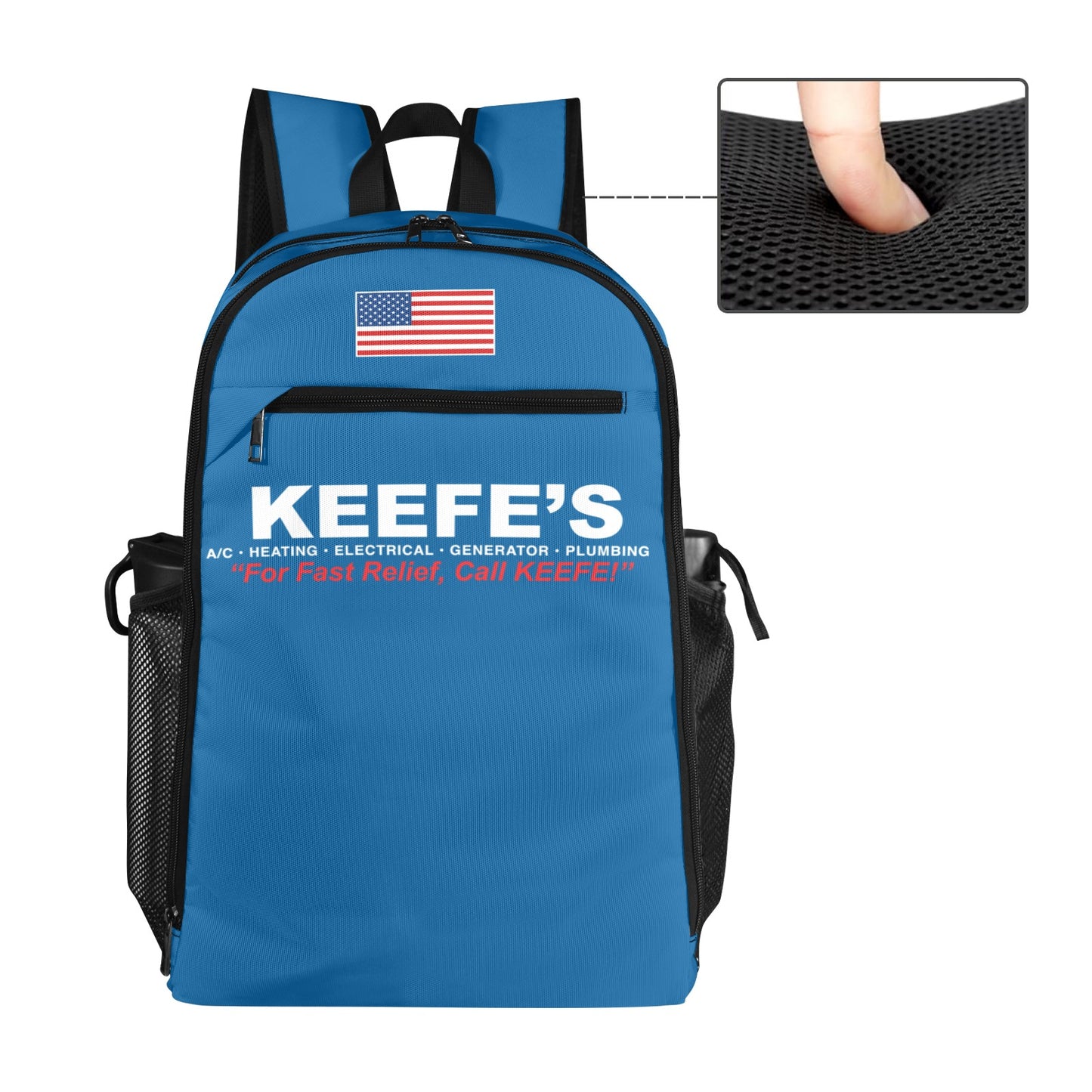 Keefes All Over Print Leisure Sports Backpack (Model 1741)