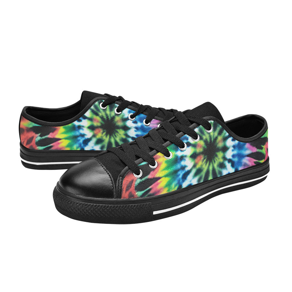 WOMEN'S Cc Tie Dye Art Canvas Aesthetic Shoes