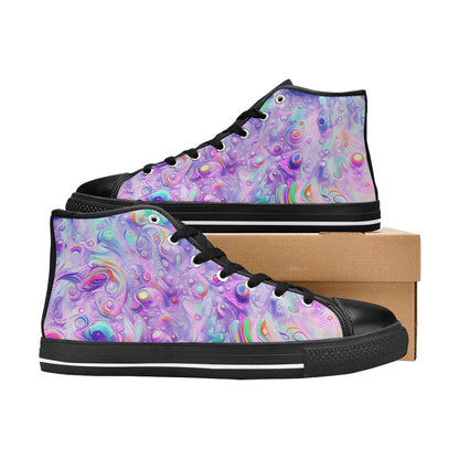 MEN'S Cc Acid Bath 10 High Top Canvas Vibrant Chaos Shoes