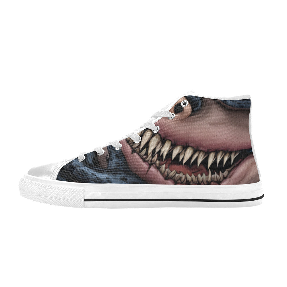 MEN'S Cc Demon Art Long High Top Canvas Vivid Sneakers
