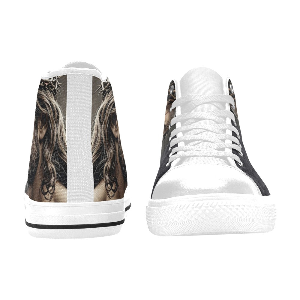 MEN'S Jesus_Ht_01 Men’S High Top Canvas Dreamcore Custom Shoes
