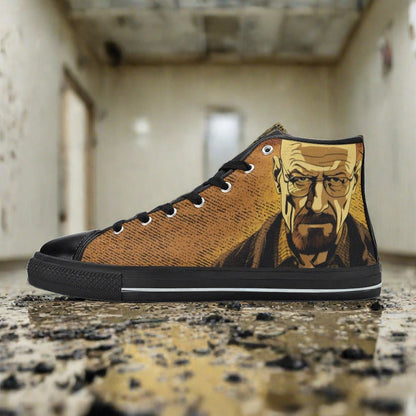 Egyptian Dark Cosmic Unique WOMEN Bold Art - Freaky Shoes | Custom Art Sneakers