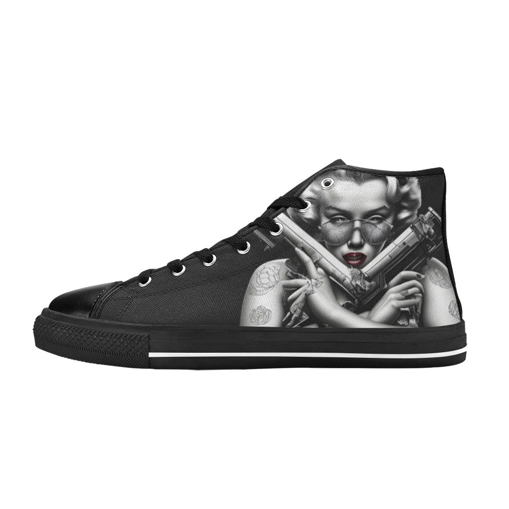WOMEN'S Cc Retro Model 2 High Top Canvas Dreamcore Custom Sneakers