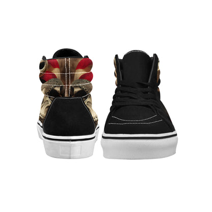 WOMEN'S Snakes Skulls Art High Top Skateboarding Y2K Sneakers