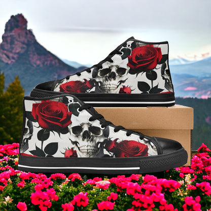 Skulls Roses Deluxe Men - Freaky Shoes®