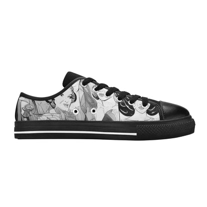 WOMEN'S Cc Pop Art 2 Canvas Grunge Sneakers