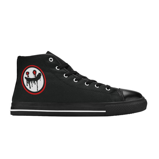 WOMEN'S High Tops Freaky Shoes High Top Canvas Vivid Custom Shoes