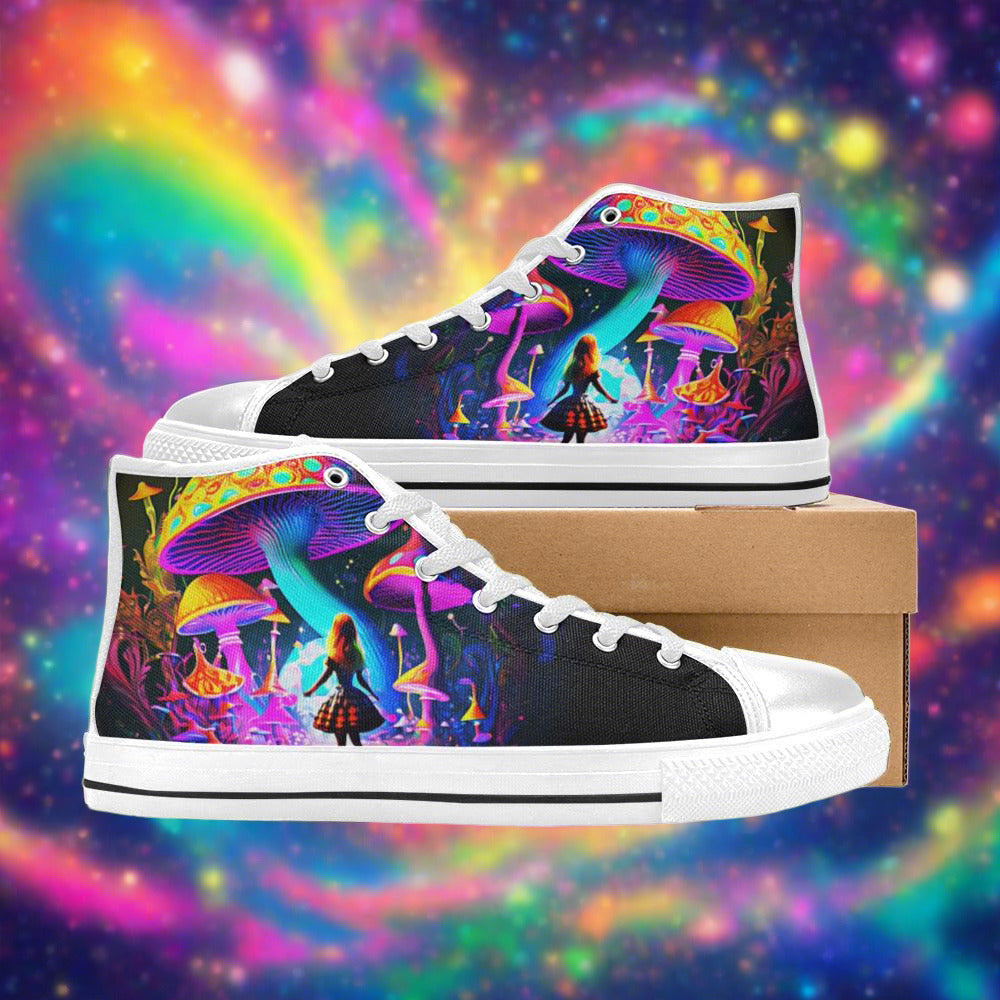 Mermaid Pastel Soft Custom MEN Bold Art - Freaky Shoes | Custom Art Sneakers