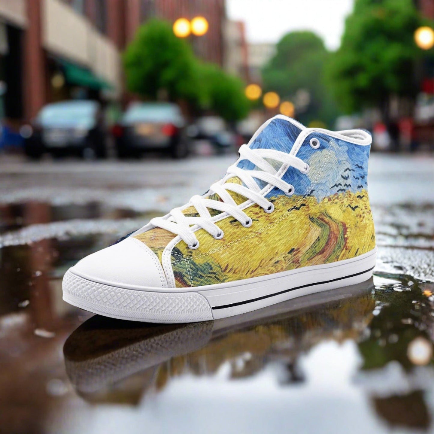 Celtic Magenta Gold Custom Bold Art - Freaky Shoes | Custom Art Sneakers