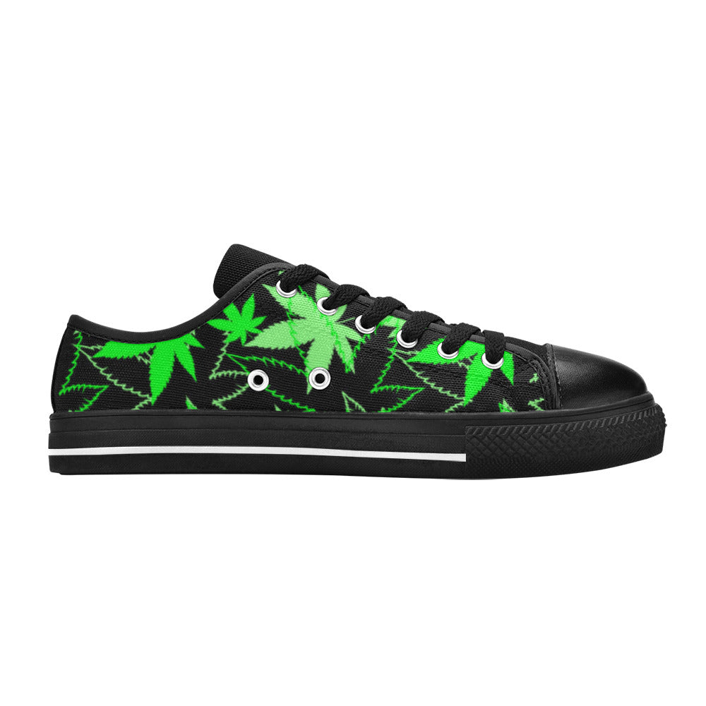 WOMEN'S Cc Weed 420 Art Canvas Y2K Custom Shoes