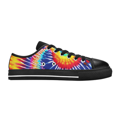 WOMEN'S Tie Dye Splash Canvas Cottagecore Sneakers