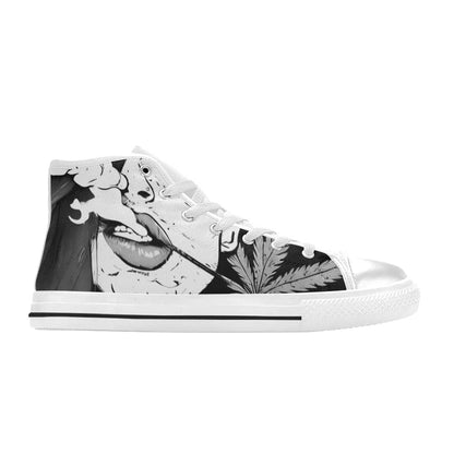 WOMEN'S Cc 420 Woman Weed High Top Canvas Dreamcore Sneakers