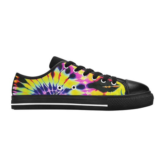 MEN'S Cc Tie Dye Art Canvas Cottagecore Shoes