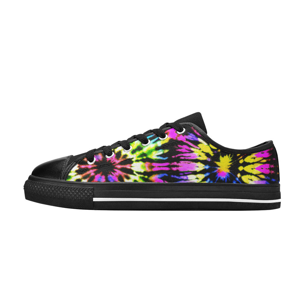 MEN'S Cc Tie Dye Art Canvas Y2K Shoes