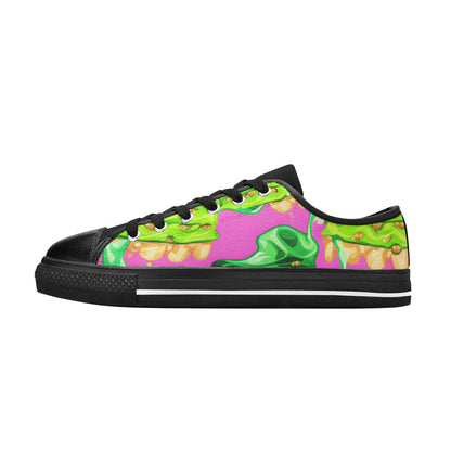 MEN'S Cc Ice Cream Art Canvas Y2K Custom Sneakers