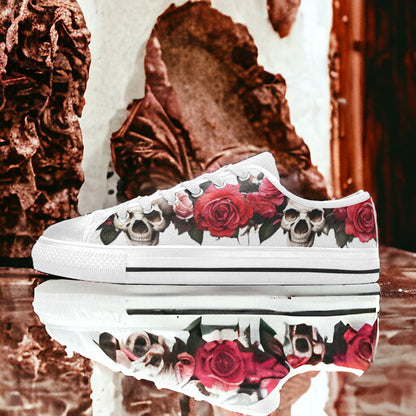 Skulls Roses Deluxe Women - Freaky Shoes®