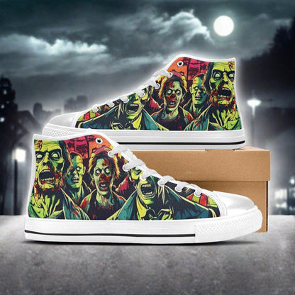 Dragon Earthy Brown Custom Bold Art - Freaky Shoes