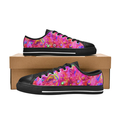 WOMEN'S Cc Acid Bath Art Canvas Vivid Custom Shoes