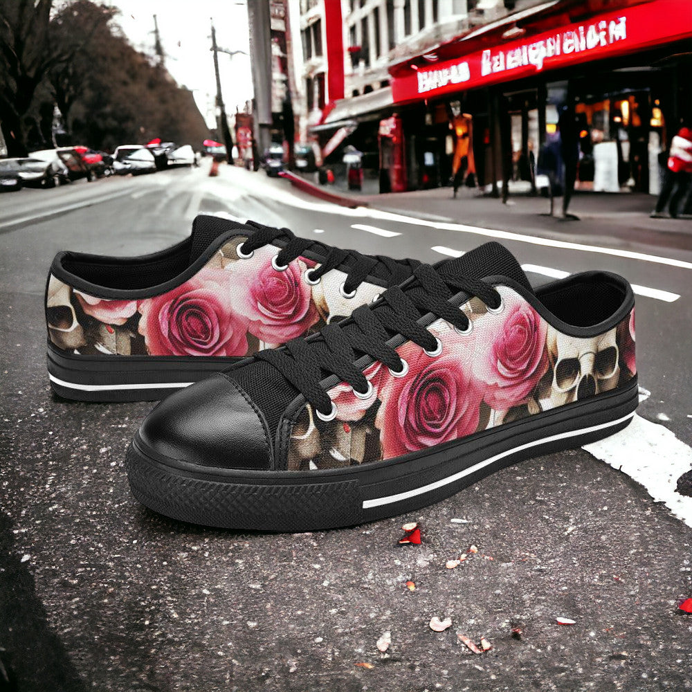 Skulls Roses Deluxe Men - Freaky Shoes®