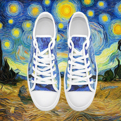 Egyptian Blue Gold Wearable Bold Art - Freaky Shoes | Custom Art Sneakers