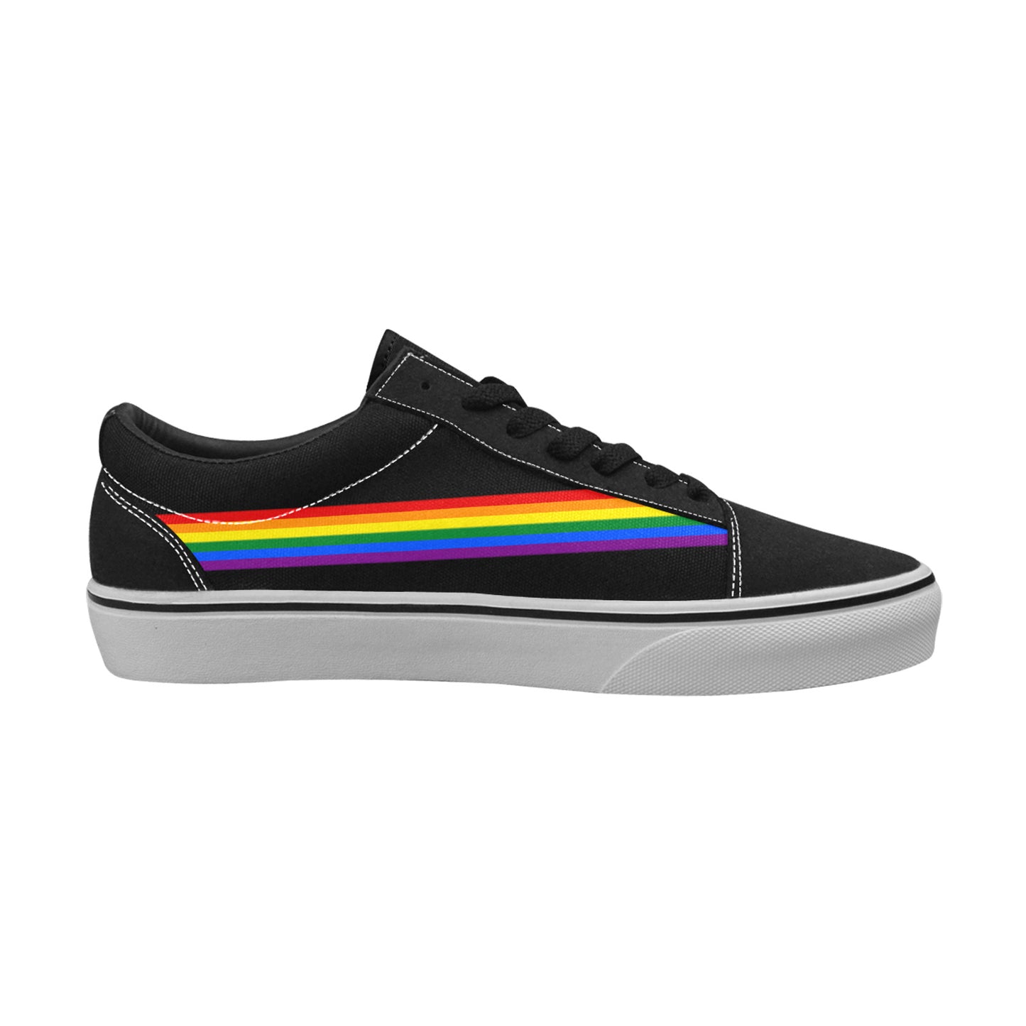 MEN'S Lgbt_Rainbow Pride Lgbt Shoes Low Top Skateboarding Dreamcore Shoes
