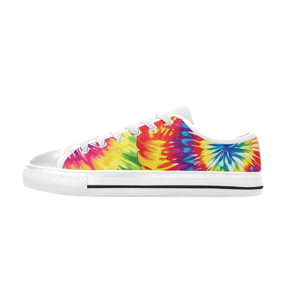 WOMEN'S Tie Dye Love Canvas Dreamcore Sneakers