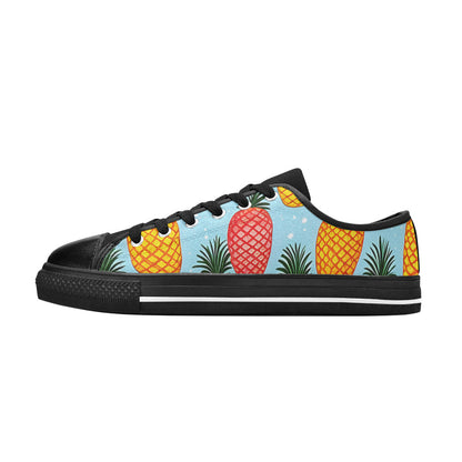 WOMEN'S Pineapples Please 2 Canvas Grunge Shoes