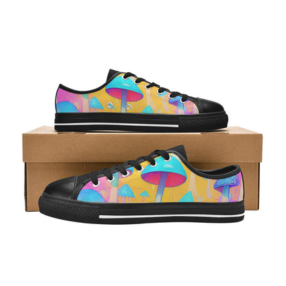 WOMEN'S Cc Mushroom Art 3 Canvas Vivid Shoes