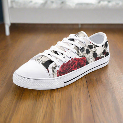Aurora Borealis Dark Cosmic Custom Bold Art - Freaky Shoes | Custom Art Sneakers