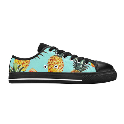WOMEN'S Pineapples Please 5 Canvas Surreal Custom Sneakers