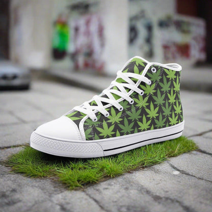 Koi Vivid Multicolor Wearable Bold Art - Freaky Shoes | Custom Art Sneakers
