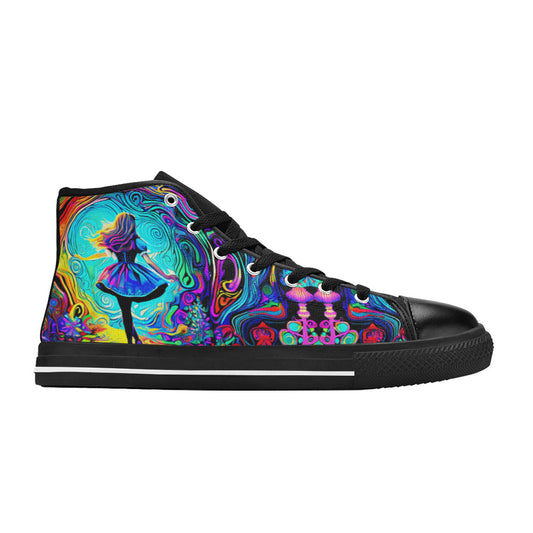 MEN'S Fantasy Art2 Men’S High Top Canvas Aesthetic Custom Shoes