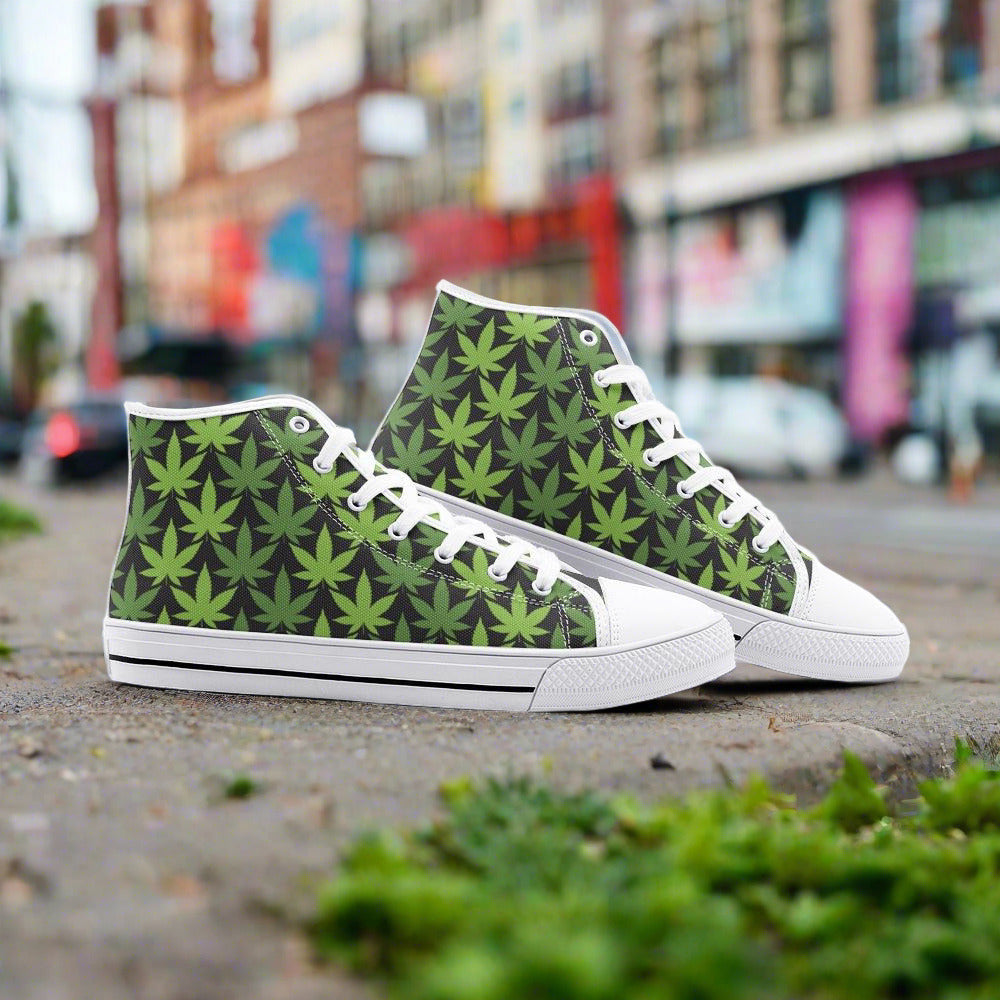 Koi Vivid Multicolor Wearable Bold Art - Freaky Shoes | Custom Art Sneakers