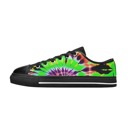 MEN'S Cc Tie Dye Art Canvas Y2K Shoes