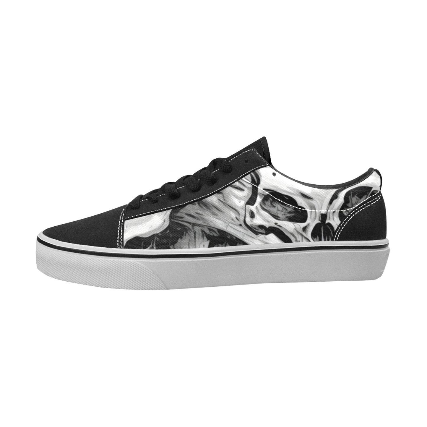 MEN'S Horror Comic Book Art Low Top Skateboarding Cottagecore Custom Shoes