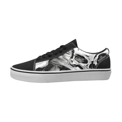 MEN'S Horror Comic Book Art Low Top Skateboarding Cottagecore Custom Shoes
