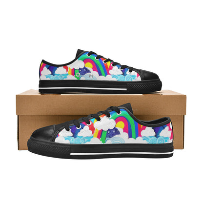 MEN'S Clouds Unicorns Art Canvas Vivid Custom Sneakers