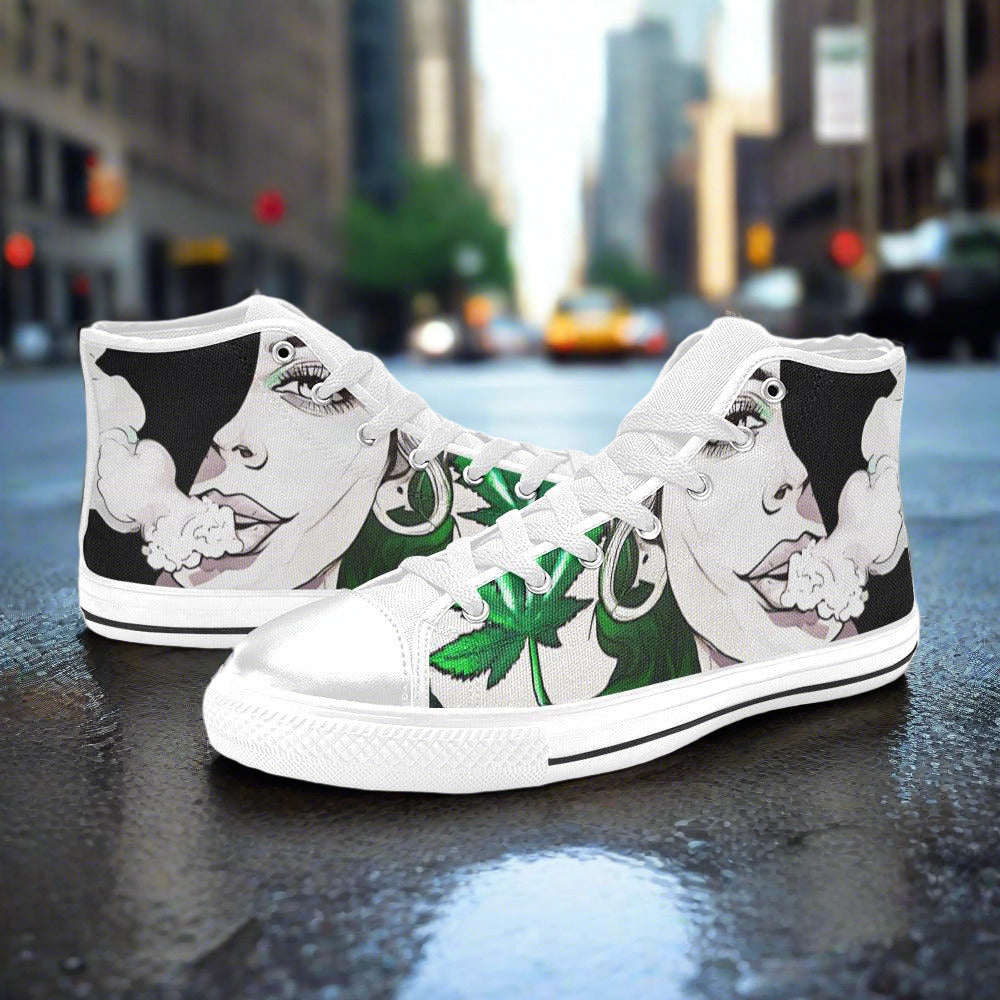 Dragon Vivid Multicolor Custom MEN Bold Art - Freaky Shoes | Custom Art Sneakers