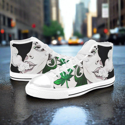Dragon Vivid Multicolor Custom MEN Bold Art - Freaky Shoes | Custom Art Sneakers
