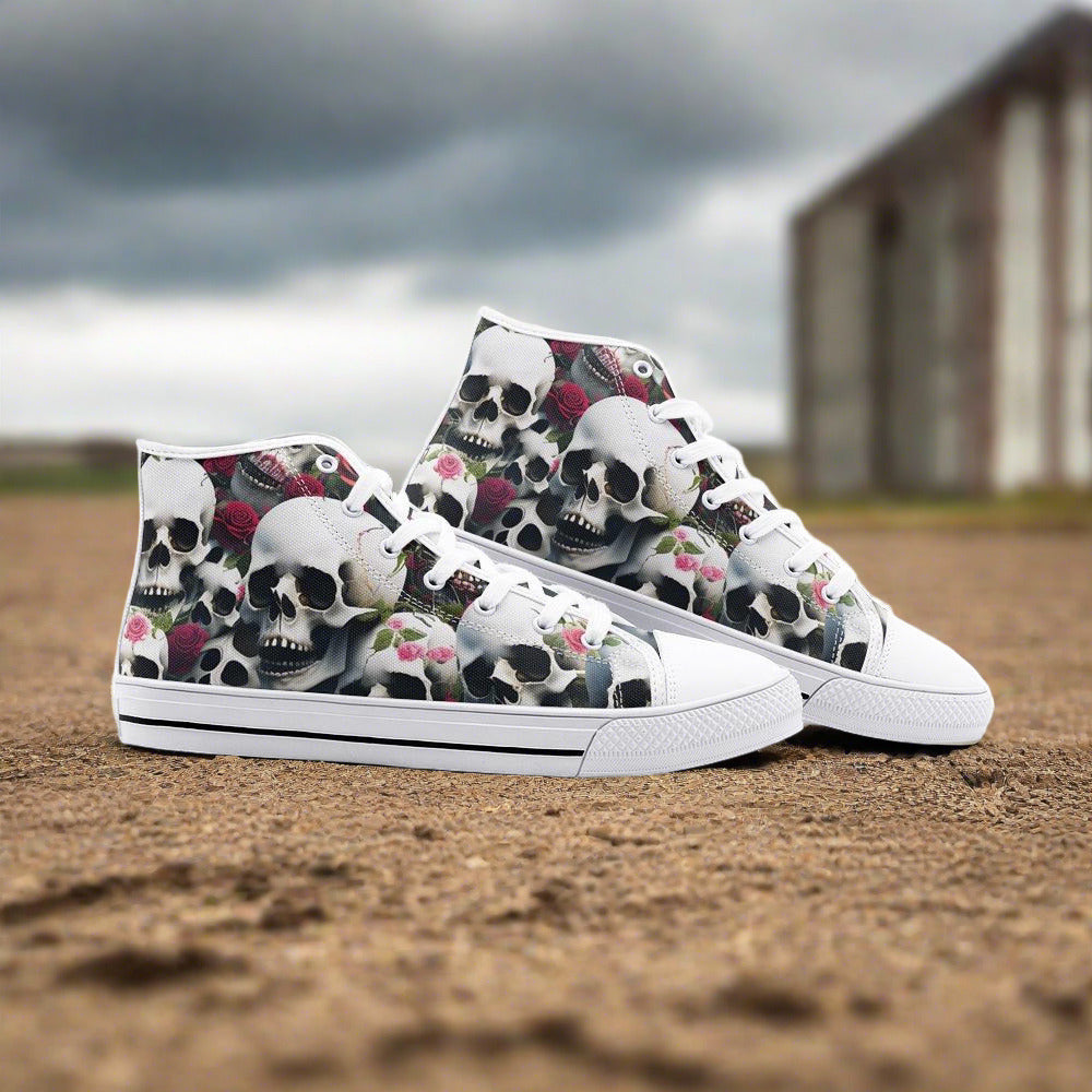 Butterfly Rainbow Green Emerald Vivid Bold Art - Freaky Shoes | Custom Art Sneakers