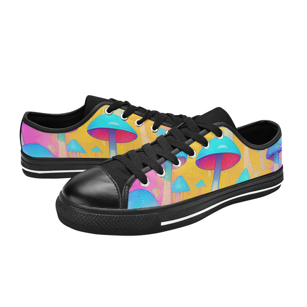 WOMEN'S Cc Mushroom Art 3 Canvas Vivid Shoes