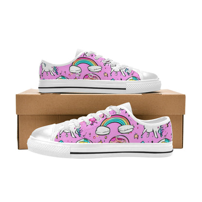 MEN'S Abstract Unicorn Art Canvas Y2K Shoes
