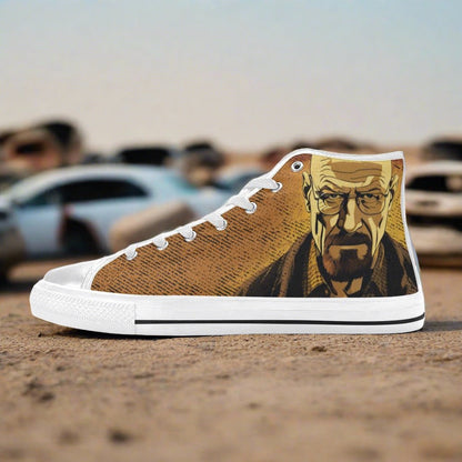 Dragon Green Emerald Vivid MEN Bold Art - Freaky Shoes | Custom Art Sneakers