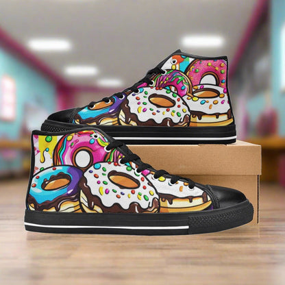 Wolf Dark Cosmic Custom WOMEN Bold Art - Freaky Shoes | Custom Art Sneakers
